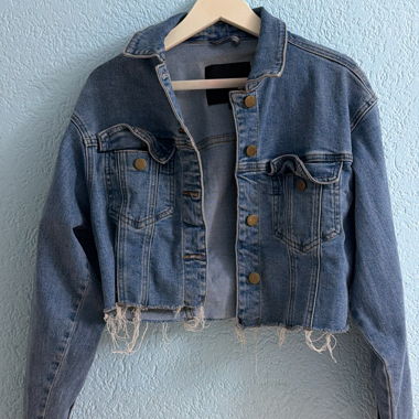 Giacca di jeans corta