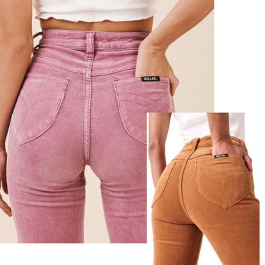 Pantalon Rolla's en velours côtelé