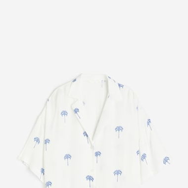 Hemd cropped cut