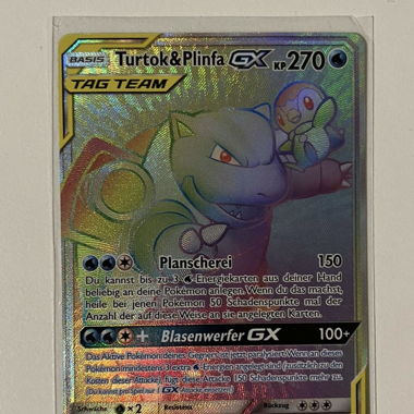 Blastoise & Piplup GX (Secret)