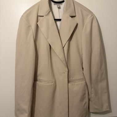 Blazer classico beige