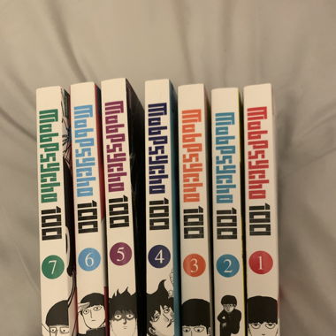 Mob Ps#cho 100 Manga Collection Volumes 1-7