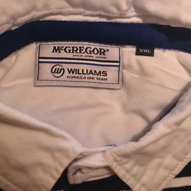 Unbenutzter McGregor Williams F1 Pullover