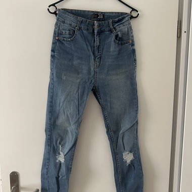 Jeans taille haute