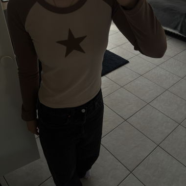 Langarmshirt mit Stern