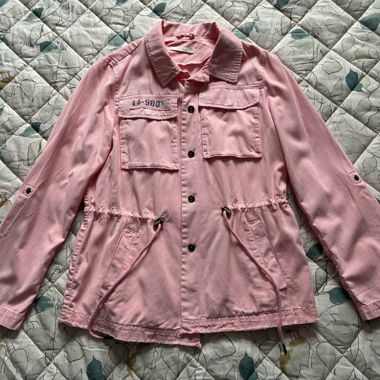 Giacca leggera rosa