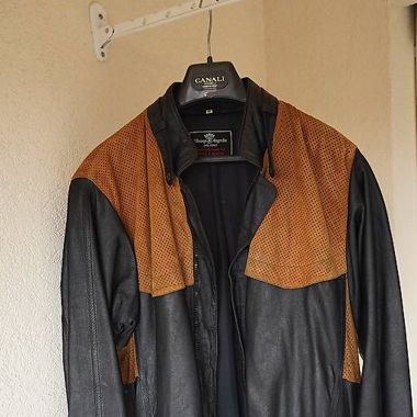 Blouson cuir Bruno de Angelis MILANO