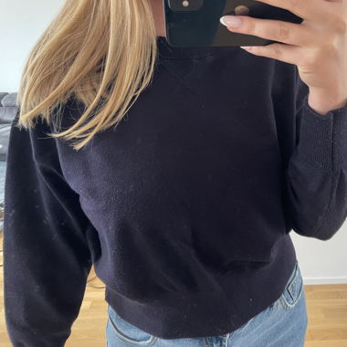 Maglione ZARA blu scuro