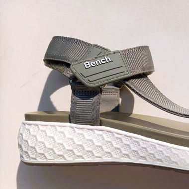 Bench Sustainable ankle strap wedge sandals 