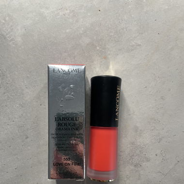 New Lancome red liquid matte lipstick