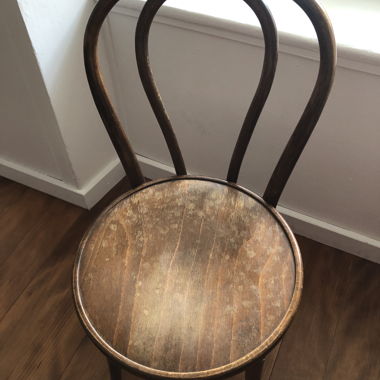 Sedia bistrot in legno