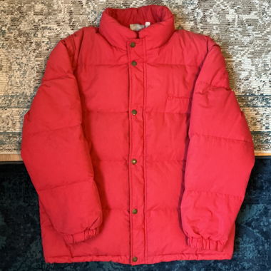 Piumino rosso Sergio Tacchini