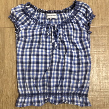 Checked blouse