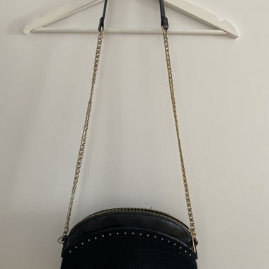 Piccola borsa a mano nera