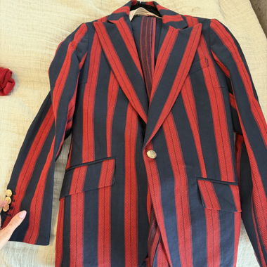 Gestreifter Blazer