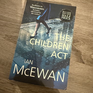 Libro "The Children Act" di Ian McEwan