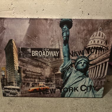 Grande quadro murale New York