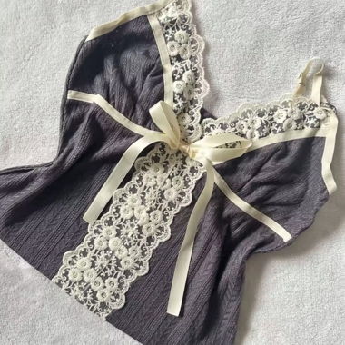 Lace Trim Cami Top