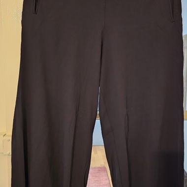 Pantaloni larghi neri eleganti Clemente taglia 2