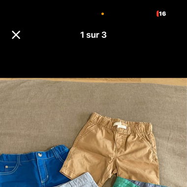 Lot de vêtements enfants 