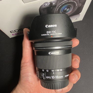 Canon EFS 10-18mmf/4.5-5.6 IS STM