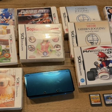 Nintendo 3DS incl. 17 games