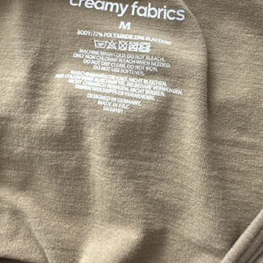 Creamy Fabrics Body hellbraun