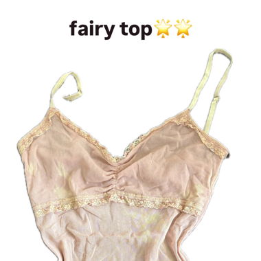 top fée rose