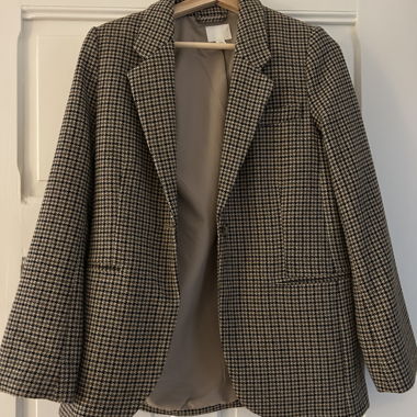 Hahnentritt-Blazer