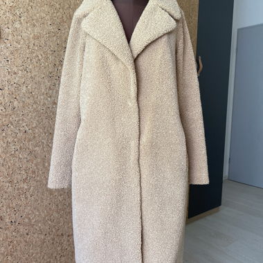 Cappotto Teddy beige