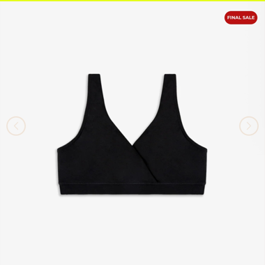 Black Gotyu Nursing Bra
