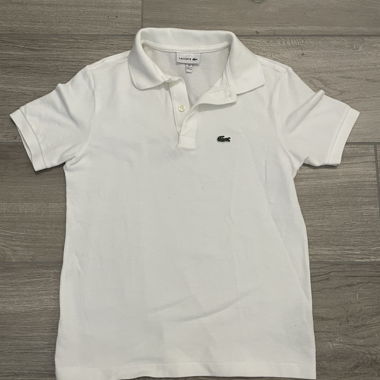 Polo Lacoste blanc