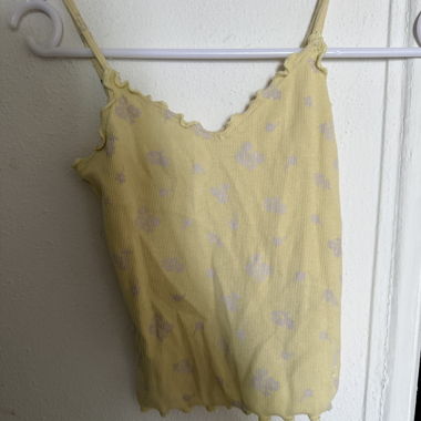 Hollister Spaghettitop gelb