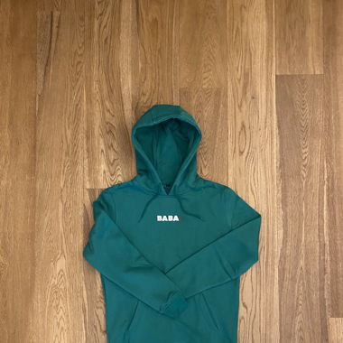 BABA Hoodie emerald green