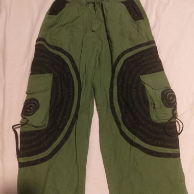 Green Cargo Pants