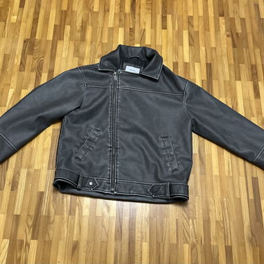 Fake Leder Jacke