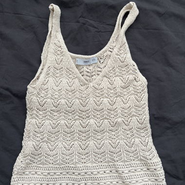 Débardeur beige 