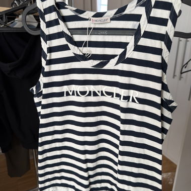 Top Moncler à rayures