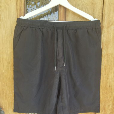 Black Drawstring Shorts