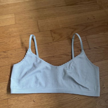 Even&Odd Bustier Bralette verde chiaro salvia, Taglia M/L