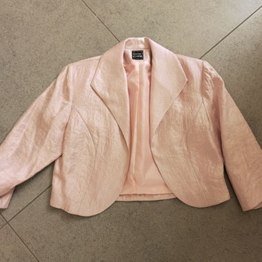 Veste boléro avec top à bretelles, taille 42, comme neuve