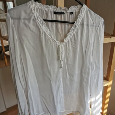 Weisse Bluse von Marco Polo