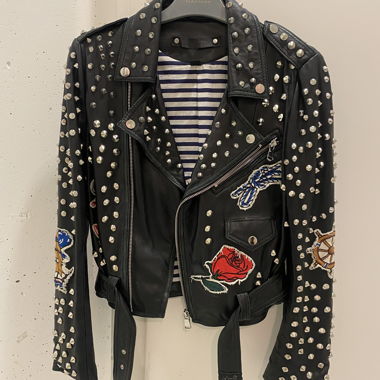 Giacca in pelle Zara