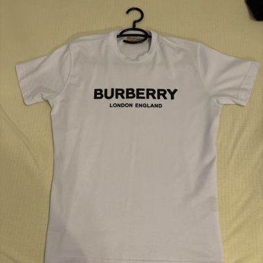 T-shirt Burberry blanc