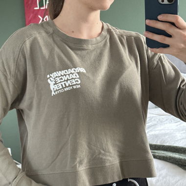 Broadway Dance Center New York City sweater
