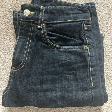 Zara dark blue jeans