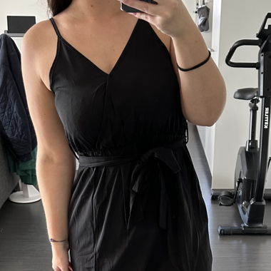 Schwarzes Sommerkleid