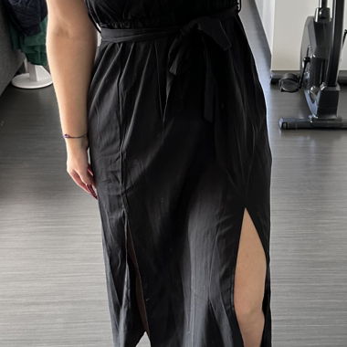 Schwarzes Sommerkleid