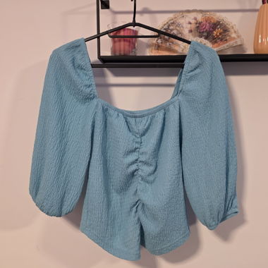 Blusa blu zebra Taglia S