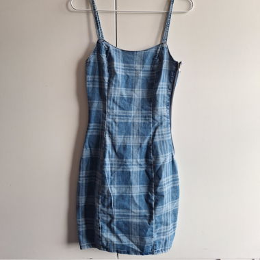 Blue-Jean-Kleid
